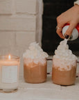 NOG Candle with Eggnog and Whipped Cream