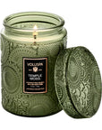 Temple Moss Medium Glass Jar Candle