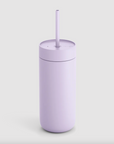 Cold Tumbler in Peri Twinkle on white background