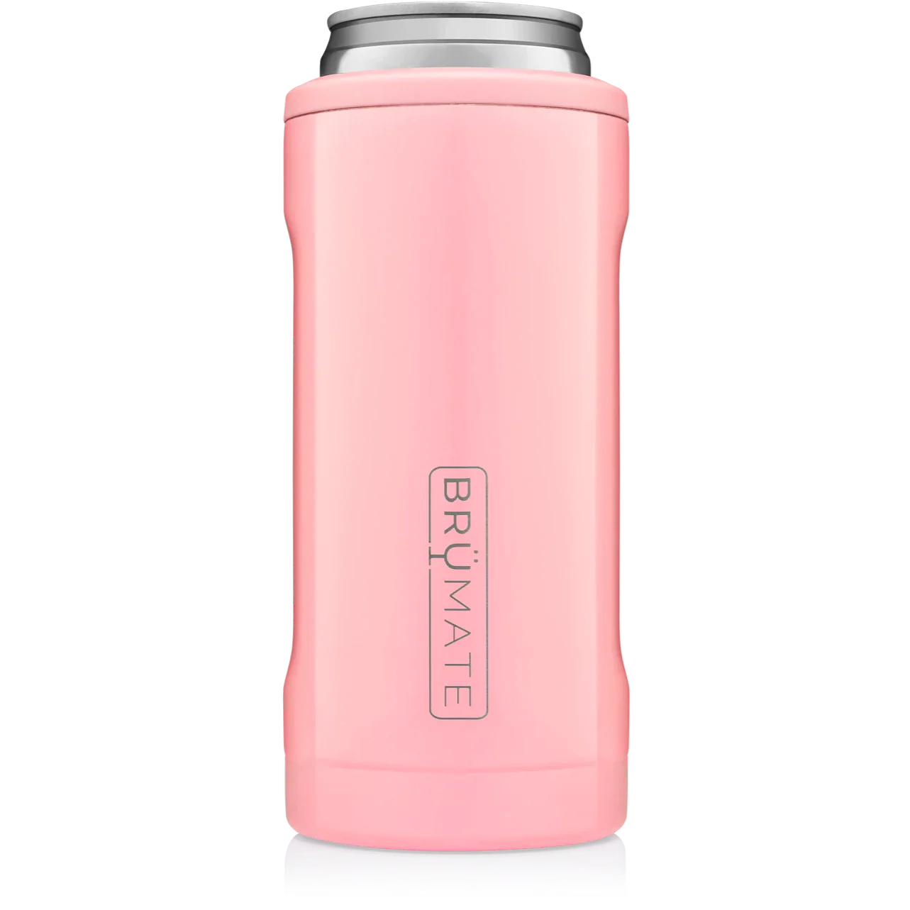 blush pink hopsulator slim can with a can inside it