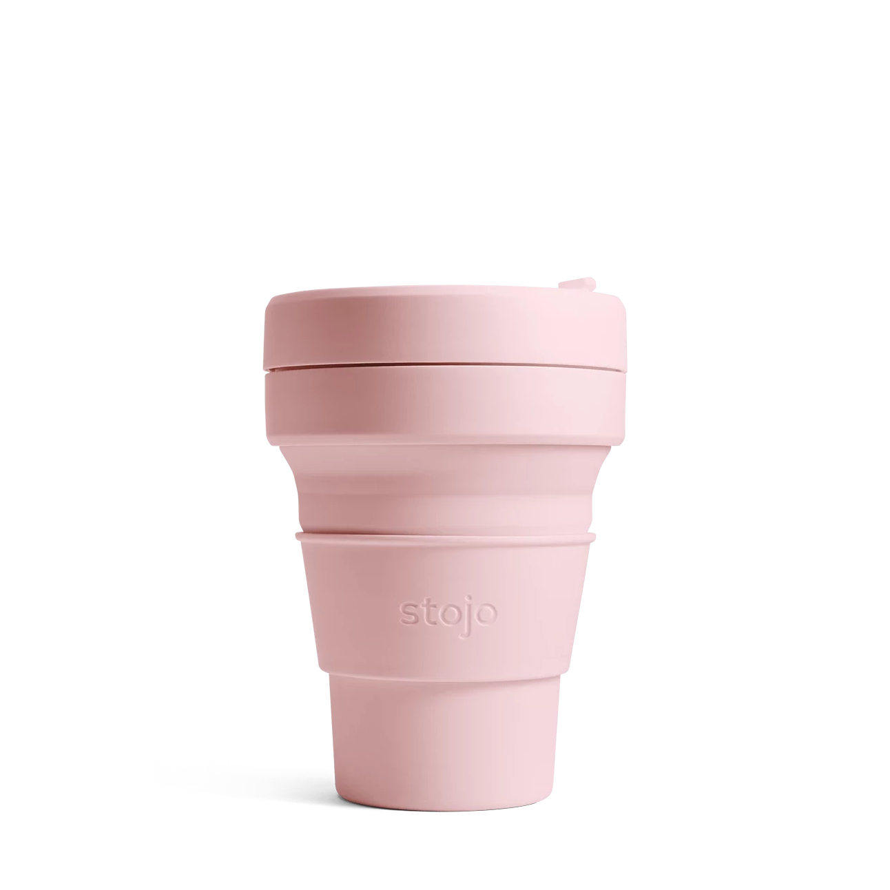 Carnation Pink Collapsible Pocket Cup