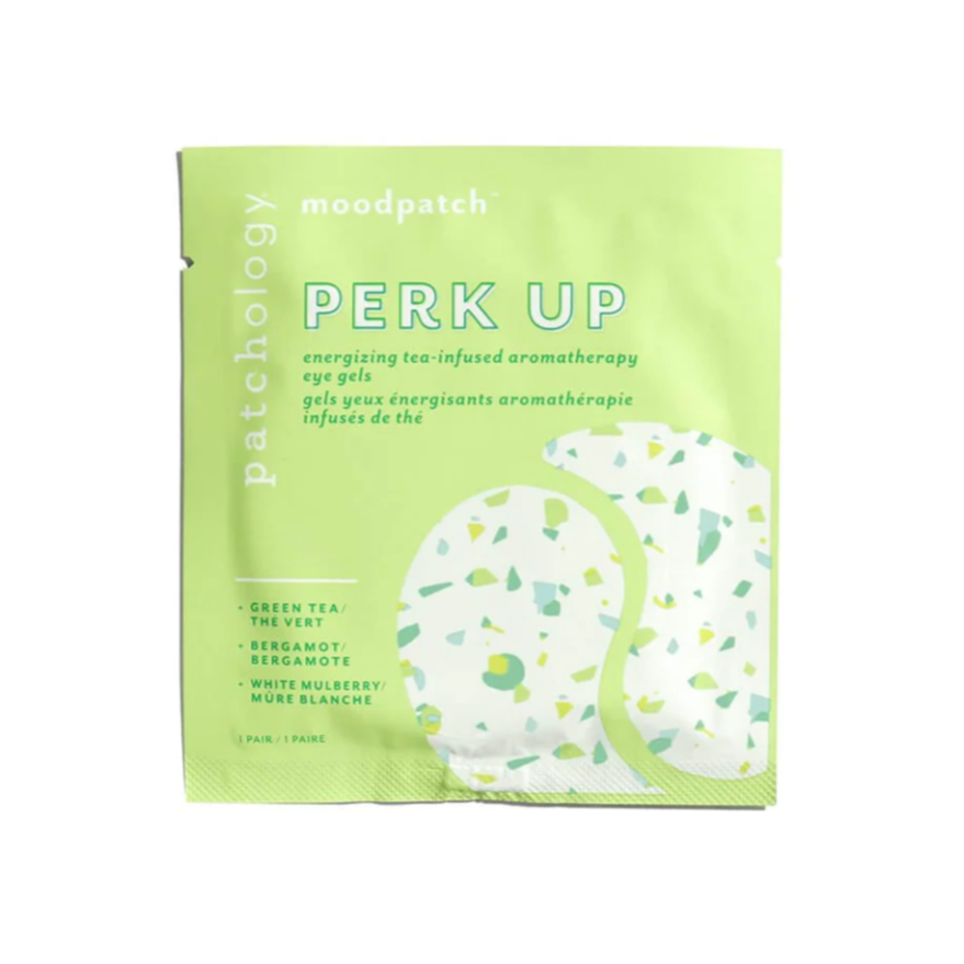 Green eye gel packet