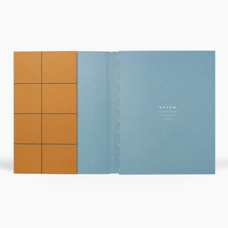 UMA Medium Orange Softcover Notebook | Ochre