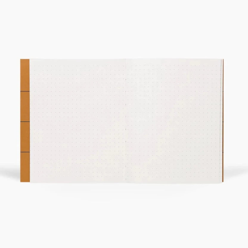 UMA Medium Orange Softcover Notebook | Ochre