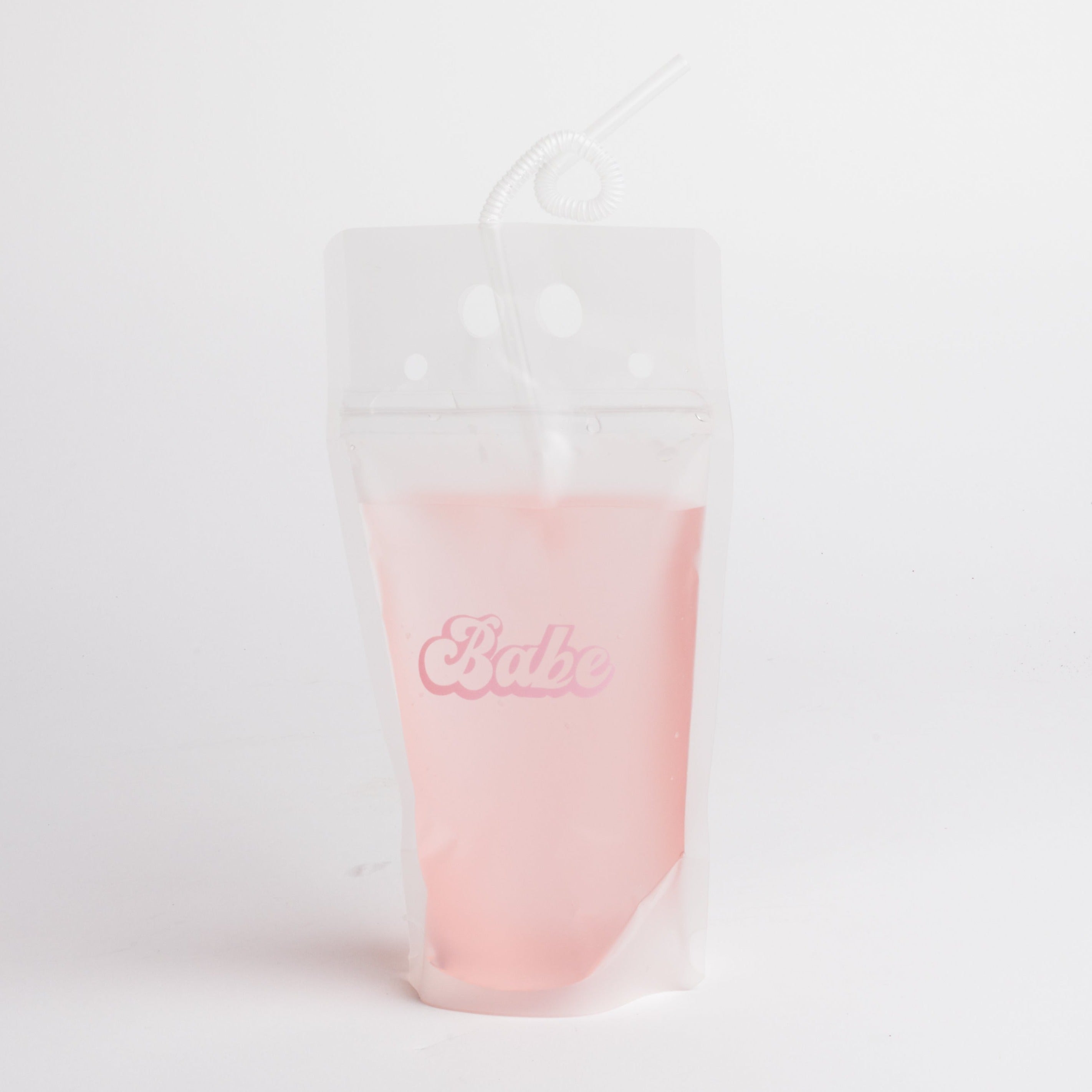 BABE Drink Pouch on white background