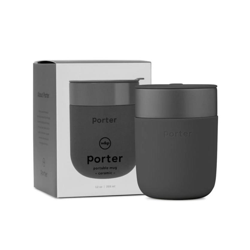 Charcoal Ceramic Porter Mug